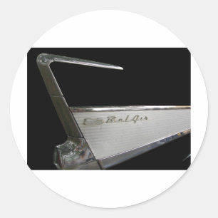 Adesivo Redondo Bel Air 1957 de Chevy