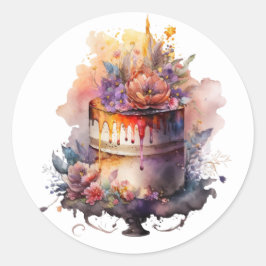 Adesivo Redondo Bela Boca-Cola