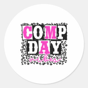 Adesivo Redondo Bela Comp Day Vibe Cheerhead Cheerhead Compe