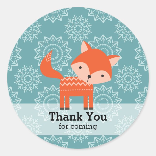 Adesivo Redondo Bela natureza selvagem (Frente)