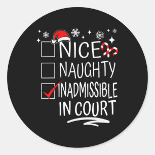 Adesivo Redondo Bela Vadia Inadmissível Na Corte Da Família De Nat