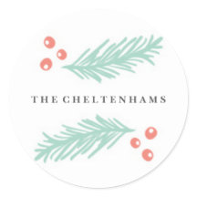 Bela Vinheta de Quadro de Inverno