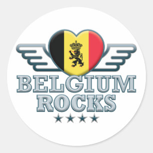 Adesivo Redondo Bélgica balança v2