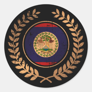 Adesivo Redondo Belize