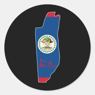 Adesivo Redondo Belize legal