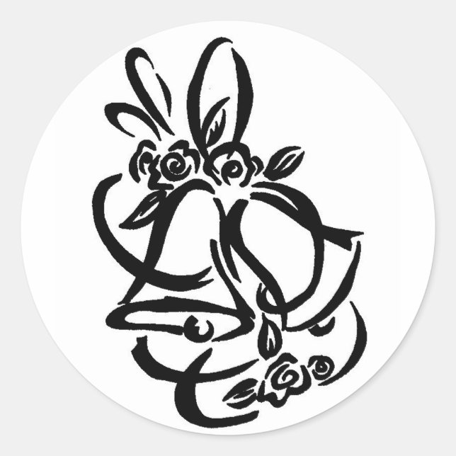 Adesivo Redondo Bell Stickers (Frente)