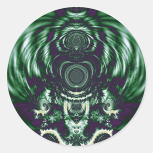 Adesivo Redondo Bell verde