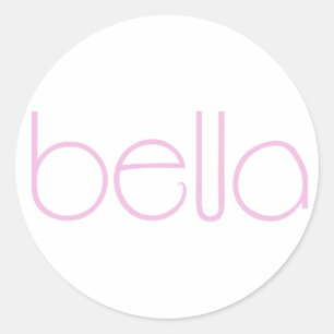 Adesivo Redondo Bella rosa Sticker