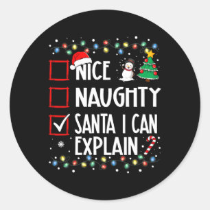 Adesivo Redondo Belos Papais noeis Que Posso Explicar A Família De