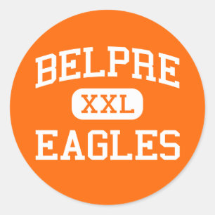 Adesivo Redondo Belpre - Eagles - segundo grau de Belpre - Belpre