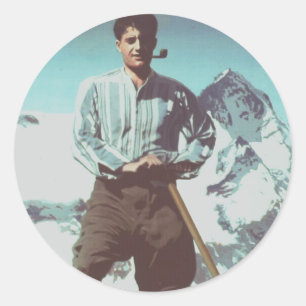 Adesivo Redondo Bem-aventurado Pier Giorgio Frassati