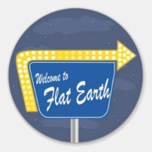 Bem-vindo ao Flat Earth Sticker