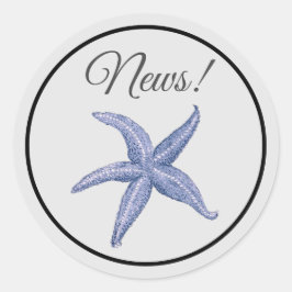 Adesivo Redondo Bem-vindo Wee Baby