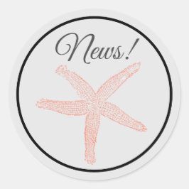 Adesivo Redondo Bem-vindo Wee Baby