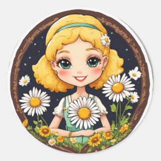 Adesivo Redondo Bem-vindos calorosos!