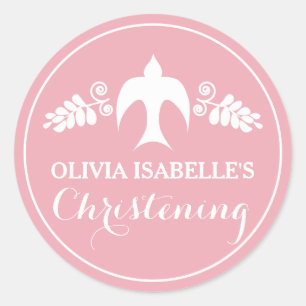 Adesivo Redondo Bênçãos para a Menina Chamando