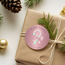Bengala de Açúcar Brilhante Rosa e Verde Festiva