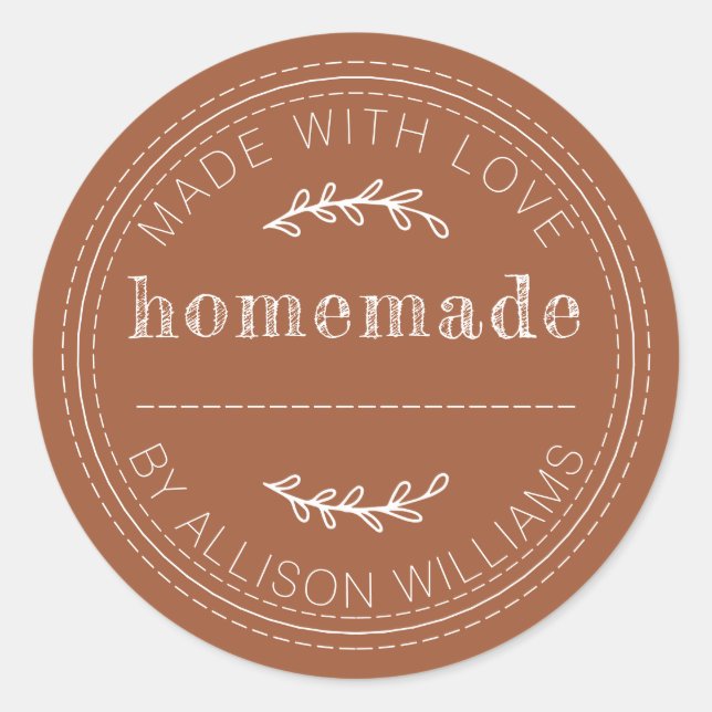 Adesivo Redondo Bens Brancos Russos Encerrados Em Casa Podem Terra (Frente)