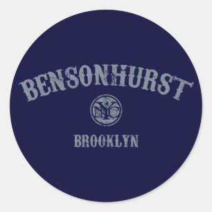 Adesivo Redondo Bensonhurst