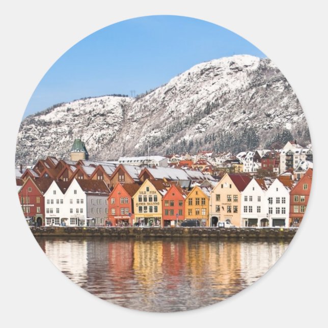 Adesivo Redondo Bergen (Frente)