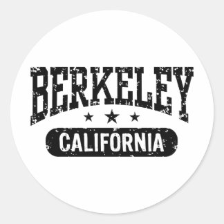 Adesivo Redondo Berkeley California