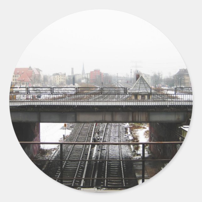 Adesivo Redondo Berlim (Frente)