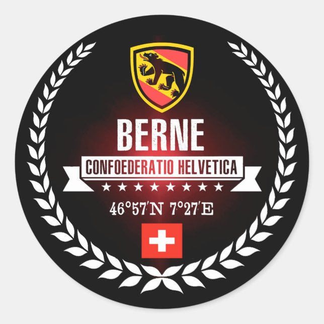 Adesivo Redondo Bern (Frente)