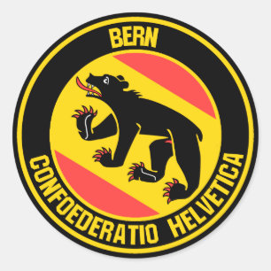Adesivo Redondo Bern Round Emblem