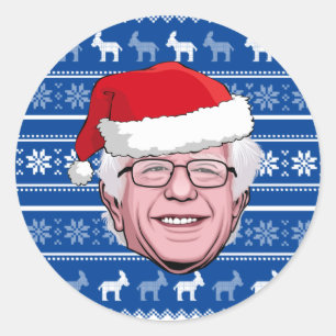 Adesivo Redondo BERNIE SANDERS Hanukkah