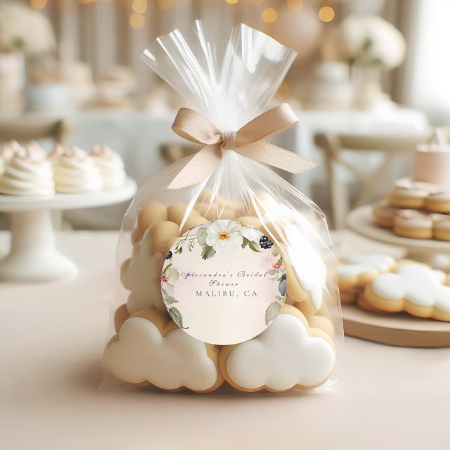 Adesivo Redondo Berry in Love Chá (Criador carregado)