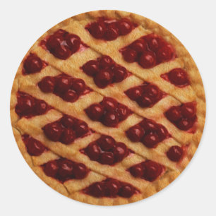 Adesivo Redondo Berry Pie