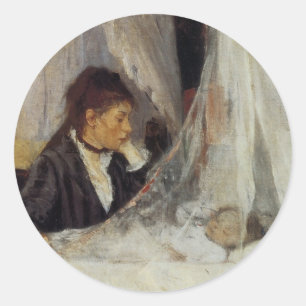 Adesivo Redondo Berthe Morisot