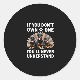 Adesivo Redondo Best Rottweiler Art For Men Women Kids Rottie Rott