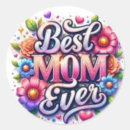 Adesivo Redondo BestMãe