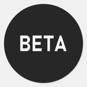 Adesivo Redondo Beta Submissivo