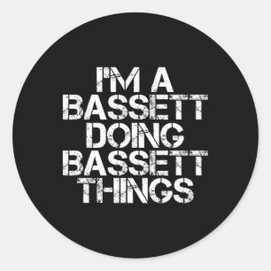 Adesivo Redondo Bett Funny Surname Family Tree Birthday Reunion Gi