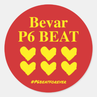 Adesivo Redondo Bevar P6 BEAT