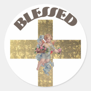 Adesivo Redondo Bíblia Classic Round Sticker
