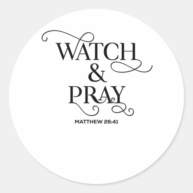 Adesivo Redondo Bíblia Cristã Versa Assistência E Rezação (Frente)