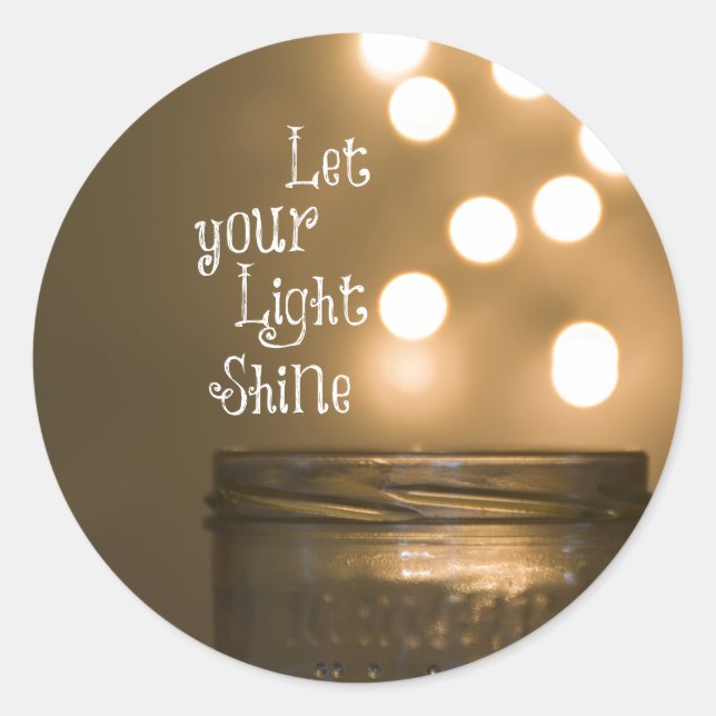 Adesivo Redondo Bíblia Inspiradora Versa Citação Cristã (Frente)