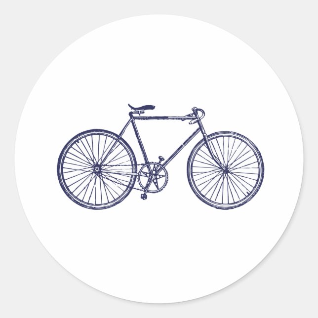 Adesivo Redondo Bicicleta (Frente)