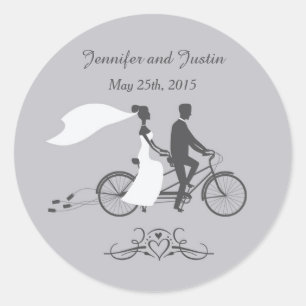 Adesivo Redondo Bicicleta De Selo De Envelope De 20 - 1,5 Polegada