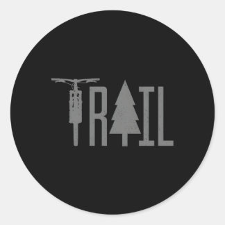 Adesivo Redondo Bicicleta Montanha Mtb Descida Bicicleta Bicicleta