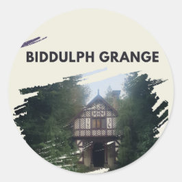 Adesivo Redondo Biddulph Grange