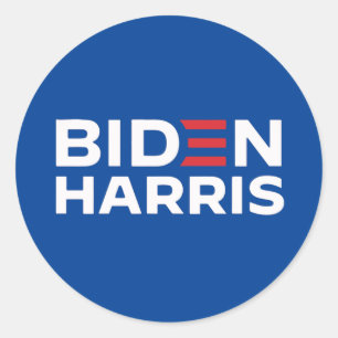 ADESIVO REDONDO BIDEN HARRIS 2024