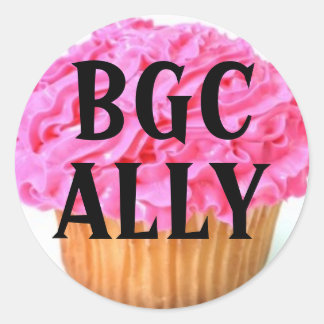Adesivo Redondo Big Girl Club Ally