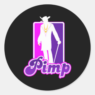 Adesivo Redondo Big Pimp