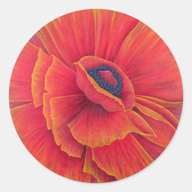 Adesivo Redondo Big Poppy 2003 (Frente)