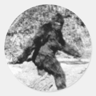 Adesivo Redondo Bigfoot