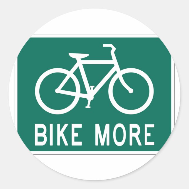 Adesivo Redondo Bike More (Frente)